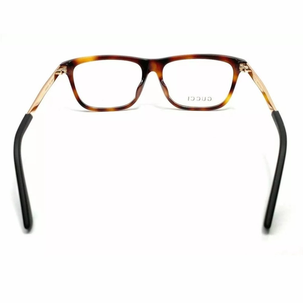 Gucci Men's Havana Eyeglasses - Picture 4 of 4